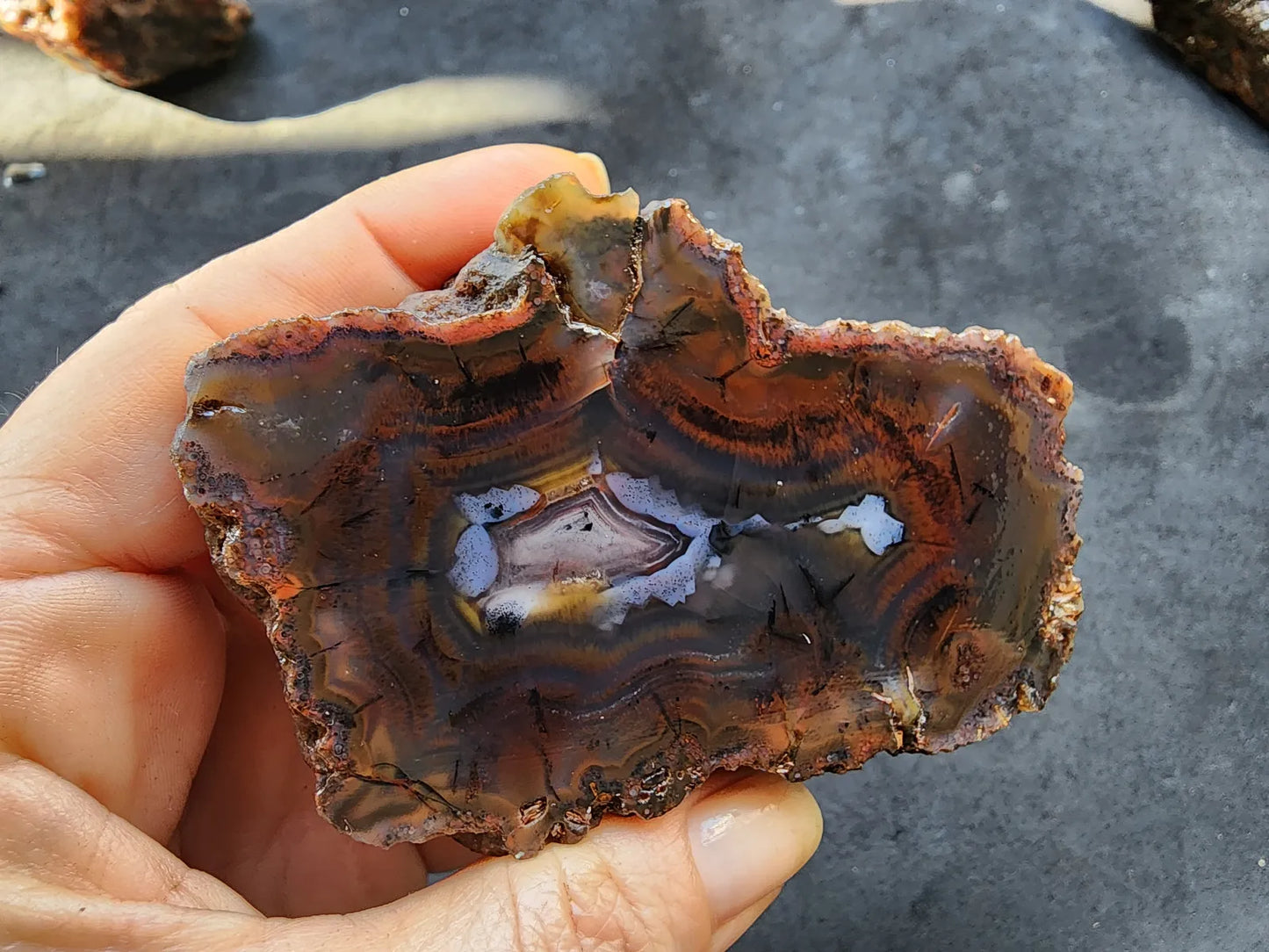 Red & Blue Agate