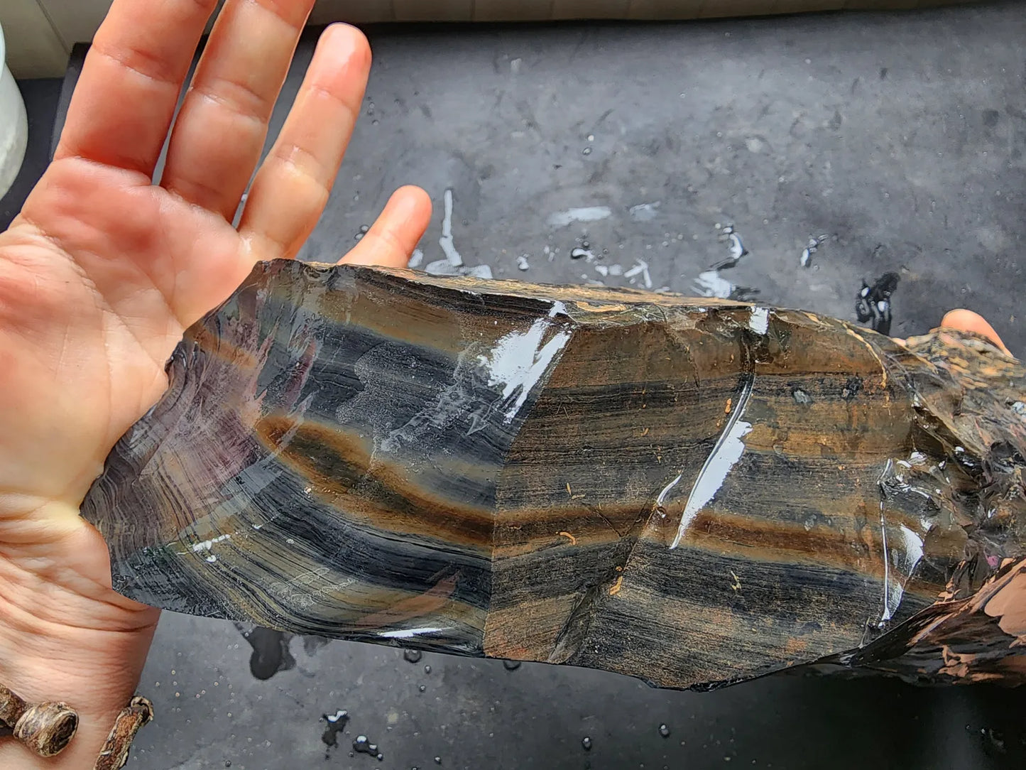 Big Rainbow Obsidian